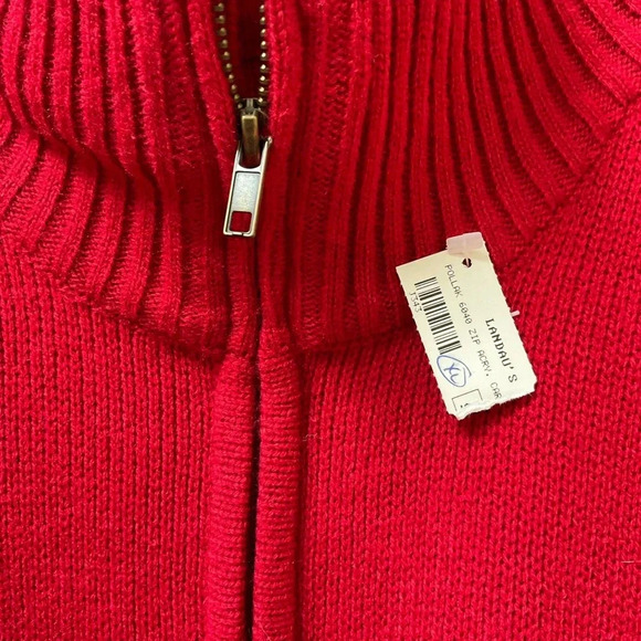 Tally Ho Zip Up, Mock Neck Cardigan - Picture 5 of 5